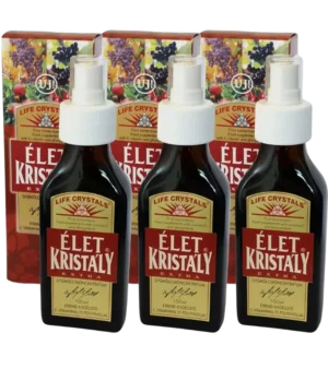 Életkristály 3 üveges kúra